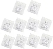 FIXOSHEE 10Pcs Tamper Evident Bank Clear Plastic Cash Handling Envelopes with Writable Adhesive Strips Secure Tamper Money Bags for Safe Bank Deposits