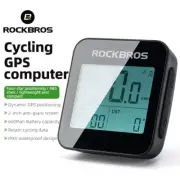 ROCKBROS Bike Computer GPS Speedometer Bicycle IPX6 Waterproof Cycling Stopwatch
