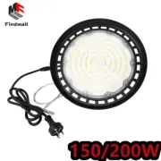 LED Lights New 150W 200W Industrial Workshop Warehouse Gym Shed Farm Light