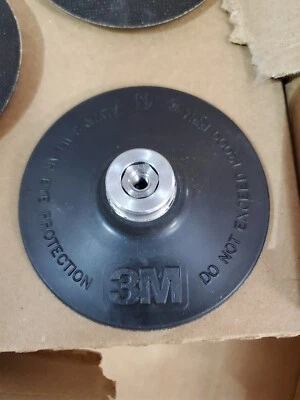 Genuine 3M 4” Roloc TR Quick Change Disc Pad Holder Medium 1/4”-20 Female