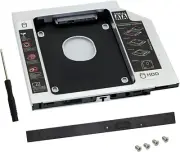 2.5" SATA HDD SSD Universal Caddy for Laptop CD/DVD-ROM Disc Tray 9.5mm/12.7mm