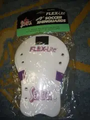 NEW Vintage Seneca Flex-lite 9" Soccer Shinguards PURPLE (O27)