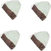 4pcs Garden Statue Cover 122x173cm Large Outdoor Statue Protector for Rain Sun