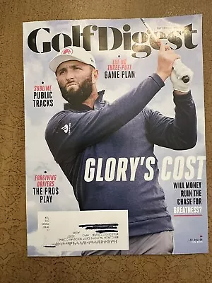 Golf Digest Magazine - Jon Rahm - Glory's Cost - September 2024