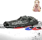 RC Remote Controlled Crocodile Boat for Fun Pranks, High-Quality and Robust Model for Children and Adults, Model Making Ship is Suitable for Beginners and Professionals, Great Toy for Racing Boat Fans