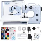 Complete Mini Sewing Machine Set - 12 Stitches, User Guide & Perfect Gift Option