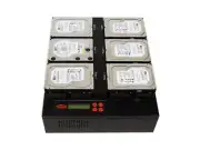 Systor 1:5 Flatbed SATA Hard Disk Drive HDD SSD Duplicator & Eraser 36GB/Min