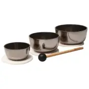 MEINL Sonic Energy Collection Singing Bowl 3-piece set Nagi Singing Bowl SBZ1 (c
