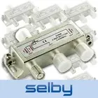 10 Pack 3-Way F-Type TV Antenna Aerial Splitter 5-2400MHz Power Pass Foxtel