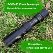 Metal Powerful Binoculars Long Range Reach 10-300X Zoom HD BAK4 Portable