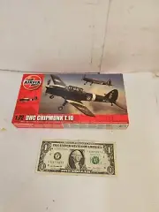 DHC Chipmunk T.10 1/72nd Scale Airfix #A01054 Plane Model Complete, No Decals