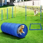 Pet Scene 28 PCS Dog Agility Equipment Set Pet Obstacle Training Course Tunnel P