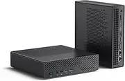 MINISFORUM MS-A1 Mini Workstation Mini Barebone Pc, DDR5/4xM.2 NVMe SSD, Dual 2.5G RJ45 Mini PC,HDMI/DP/Type-C,4xUSB Ports,Supports AMD AM5 CPU,WiFi 6E&BT5.2(NO CPU/NO RAM/NO SSD/NO OS)
