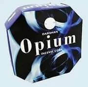 Darshan 24 Hour Incense Coils (Opium)