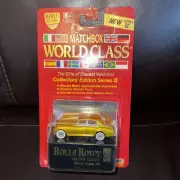 Matchbox Superfast WC-9 World Class Series Rolls Royce Silver Cloud Gold