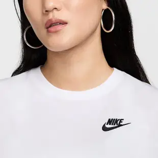 【NIKE 耐吉】背心 女款 運動背心 慢跑 AS W NSW CLUB CRP SL TEE 白 FV5506-100(3S3718)