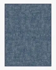 275' x 365' | Machine Washable Runner Rug | Kid & Pet Friendly | Indoor Rug | Crosshatch Sapphire Rug | Ruggable