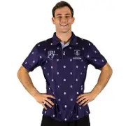 AFL 'Mulligan' Golf Polo - Fremantle Dockers - Adult - Mens - Polo