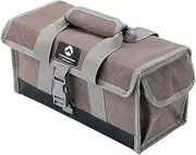 CAMPINGMOON Bottom Waterproof Outdoor Camping Tent Stakes Hammer Multi-Container Storage Box Bag