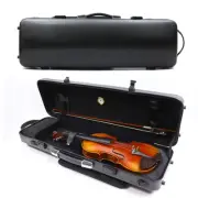 Yinfente 4/4 Full Size Carbon Fiber Violin Case Oblong Shape Password Lock