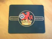 British Railways Lion & Crown Mouse Mat | Rail Train Pad / Transport Gift