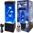 17 Colours Jellyfish Lamp Aquarium Tank Lava Lamp LED Mood Lamp Night Light Gift