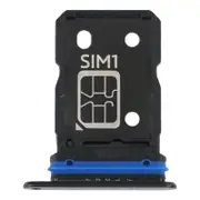 For vivo X80 SIM Card Tray + SIM Card Tray Black