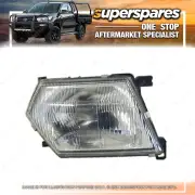 Superspares Head Light Right Hand Side for Nissan Patrol Gu 12/1997-09/2001