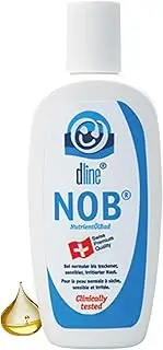 dline NOB-Nutrient Oil Bad 200 ml, Nourishing Shower Oil and Bath Oil (Lipids 77%) for High-Quality Regreasation for Normal to Dry Skin, Bottle (1 x 200 ml)