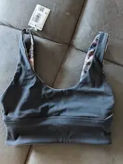 lululemon Align Reversible Bra Size 2 NWT multicolor/grey