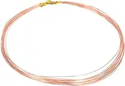 uxcell 99.9% Pure Copper Wire for Jewelry Making, 26 Gauge (0.4mm) Copper Craft Wire 14.8 Feet Beading Jewelry Making Supplies for Crafting Wreath Electroculture Gardening
