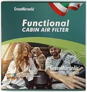 GMA GMN-1010-2 Functional Cabin Air Filter Compatible with Mercedes-Benz A180 A200 B180 B200 CLA180 CLA200 CLA220 CLA260 CLA 45 AMG GLA200 GLA220 GLA600, Infiniti QX30 Replacement A2468300018