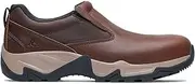 [ACE Work Boots] Badlands, Men's Slip-On Nano Composite Toe (NCT) Work Shoes, Slip Resistant, Water Resistant Shoes