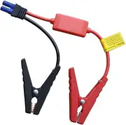 TPF Booster Jumper Cables, 12V Portable Car Jump Starter, Red and Black, Compatible with Passenger Car, EC5 Connector, Alligator Clamp, 20000mAh Battery with Built-in 200Amp Fuse Protection