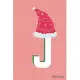 Initial X-mas Letter J Notebook With Funny X-mas Bear., X-mas First Letter Ideal for For Boys/ Girls, Christmas, Gift and Notebook for School: Lined N