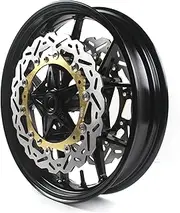 Matte Gray Front Wheel Rim Compatible with BMW S1000RR K46 2009-2018, S1000R K47 2014-2018, Motorcycle Replacement Accessories Parts