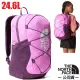 【The North Face】兒童/青少年 Youth Jester Backpack 抗撕裂多功能減震透氣後背包24.6L.電腦書包/600D再生滌綸/52VY-YOW 紫番紅花 N