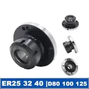 Metal Collet Fixture Chuck Flange Four Axis CNC Milling Lathe Machine Parts