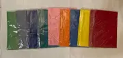 Stretchable Fabric Text Book Covers 9-Pack Multi-color ,New, Free Shipping
