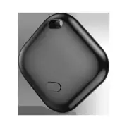 (Square Black) Mini GPS Tracker - Apple Find My Enabled, Key Finder, Wallet Loca