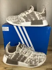 $149 Adidas NMD_R1 IE9614 Sneakers Women's US 9.5 Wonder Beige Lifestyle Shoes