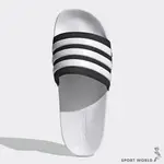 ADIDAS ADILETTE SHOWER 男鞋 女鞋 拖鞋 休閒 白 黑【運動世界】GZ3773