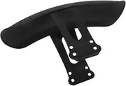 Motorcycle Front Mud Guard Durable Mud Flap for Protection Easy Installation Retro Design Fit for Various Models Black