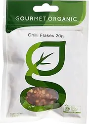 Gourmet Organic Chilli Flakes Sachet 20 g