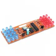 5PCS Red Blue Dual-Color Detonation Flashing Light DIY Kit Electronic Suit AU