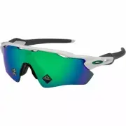 Oakley OO9208-920871-38 Radar Path Sunglasses White Frame Green Lens Size 38