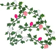 Abaodam 3Pcs Miniature Garden Model Decorative Flower Vine for Dollhouse Supply Artificial Scenery Landscape Decor Creative Gardening Props for Tables and Micro Landscapes