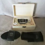 Better Off Bearded Grooming Kit - Beard Brush, Comb, Scissors & Canvas Bag (BR4)