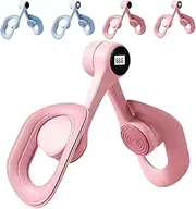 Aurora Glaze Pelvic Floor Trainer, Aurora Pelvic Floor Exerciser, with Smart Screen Display Count, 360°Rotation, Shape Your Legs, Ergonomic Design for Women (Pink with Smart Screen)
