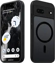 [Tawarror] Magnetic Case for Google Pixel 7, Compatible with Magsafe, Matte Translucent Mobile Phone Case, PC Back, Scratch-Resistant, Soft TPU, Shockproof, Drop Protection, Anti-Fingerprint Protective